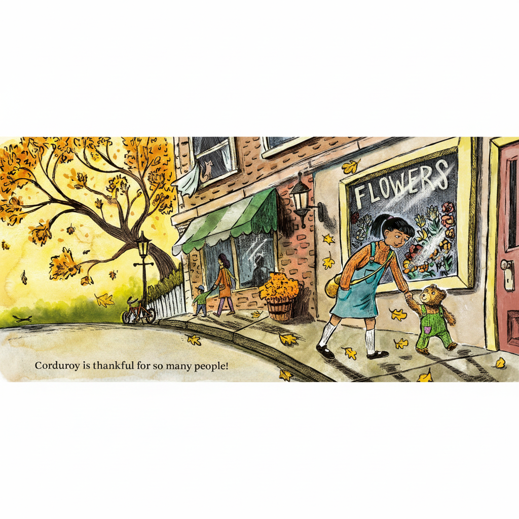 Corduroy Gives Thanks - Don Freeman