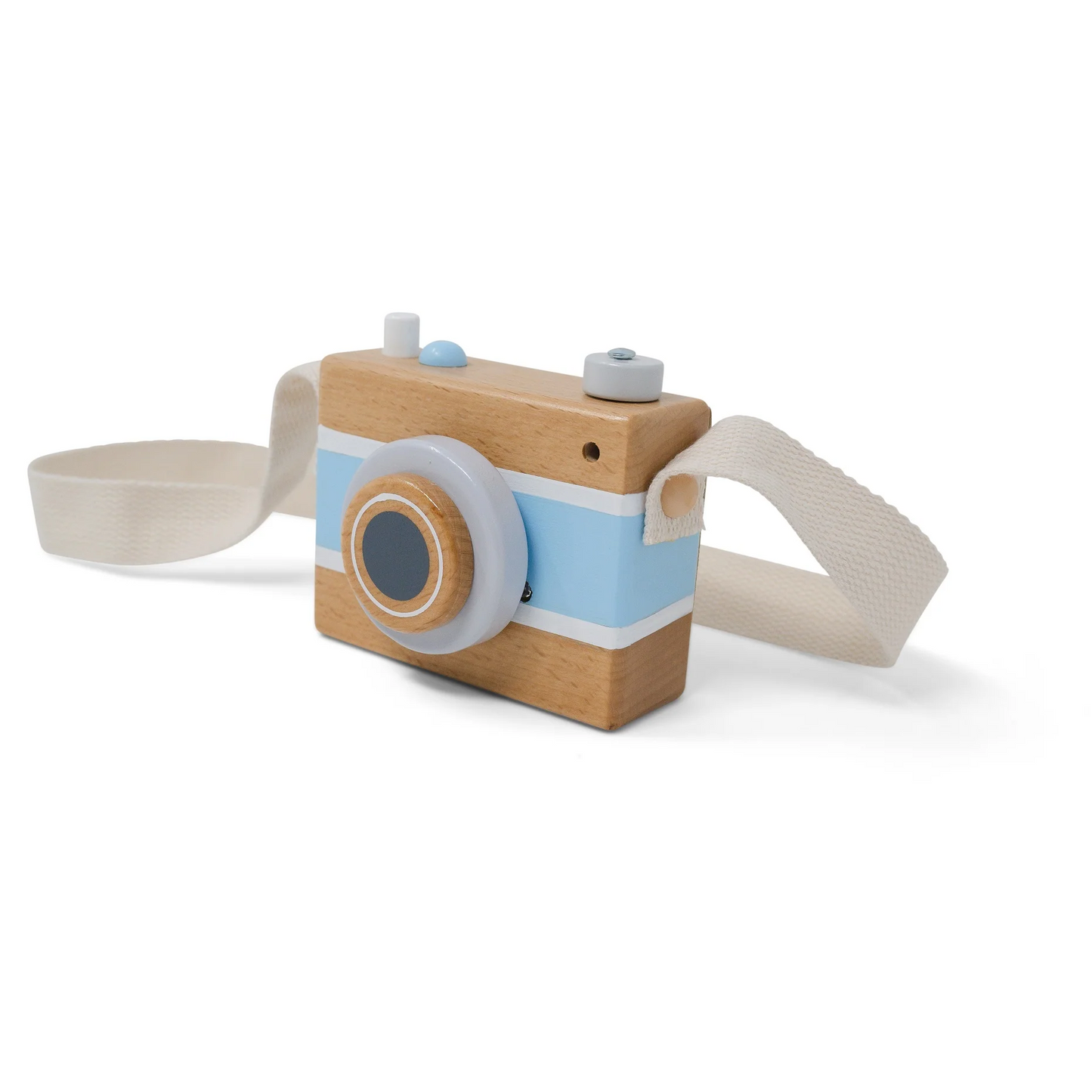 Blue Vintage Camera Music Box - Jack Rabbit Creations