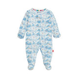 Blue Apres Chic Footie - Magnetic Me