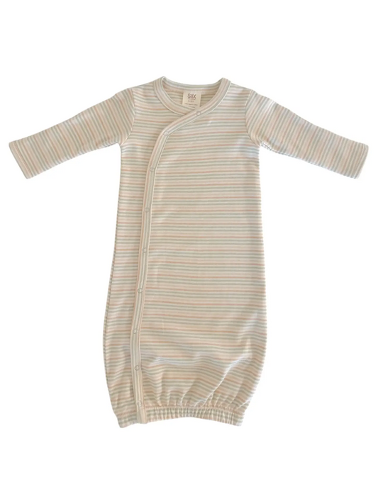 Multi Stripe Gown - SIIX Collection