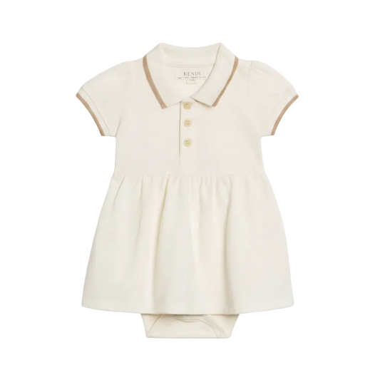Coconut Meri Pique Polo Dress - Kendi