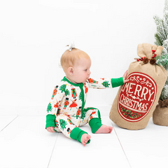 Nutcracker Zip Romper - Millie + Roo