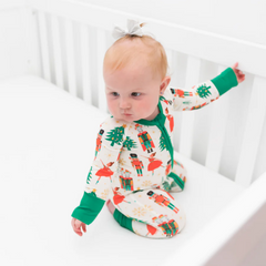 Nutcracker Zip Romper - Millie + Roo