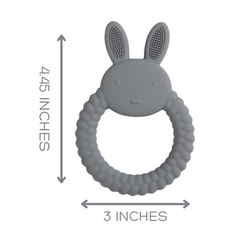 Silicone Bunny Teether - Seedlings & Sprouts