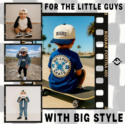 Bubs Two Tone Vintage Cap - Funky Junque