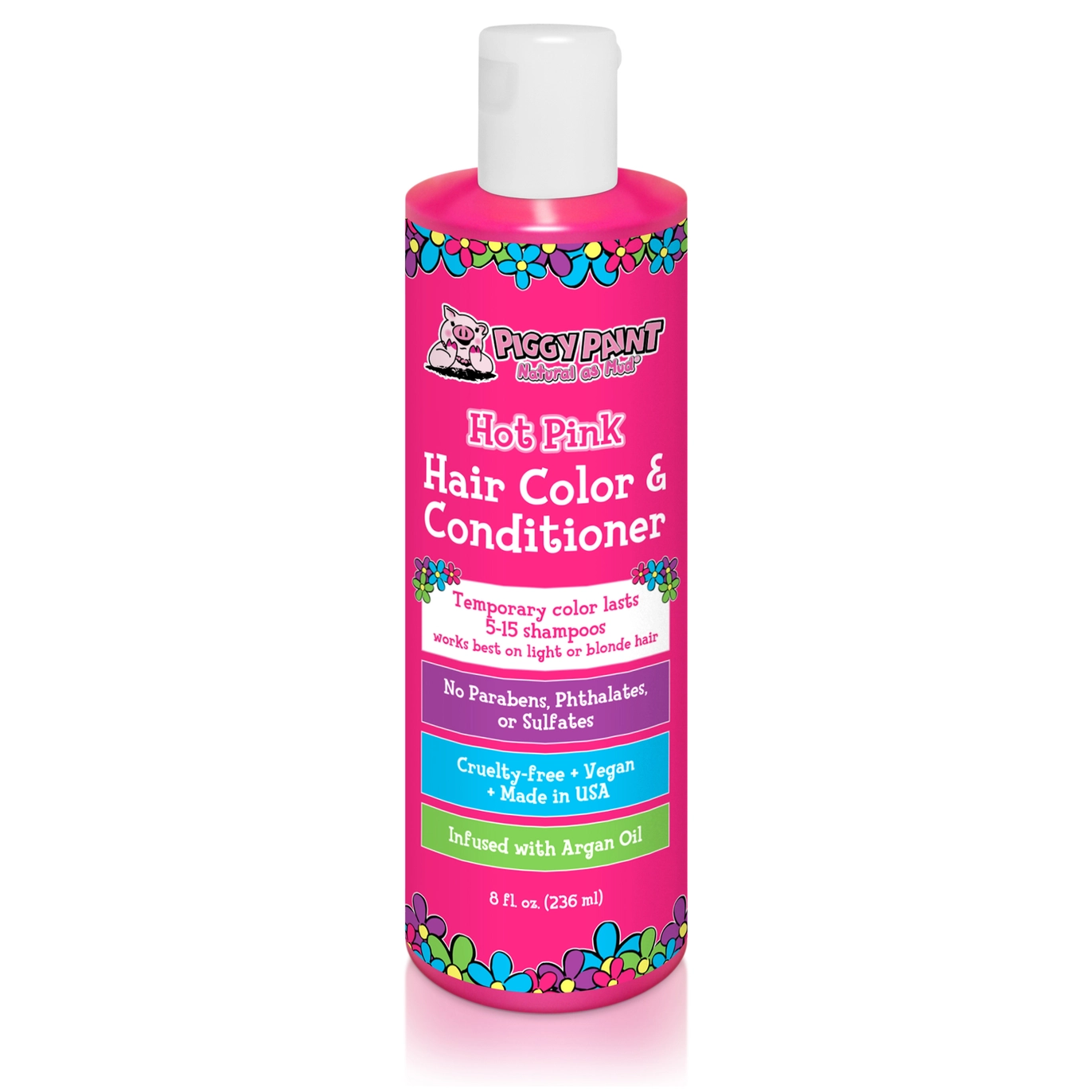 Hot Pink Hair Color & Conditioner - Piggy Paint