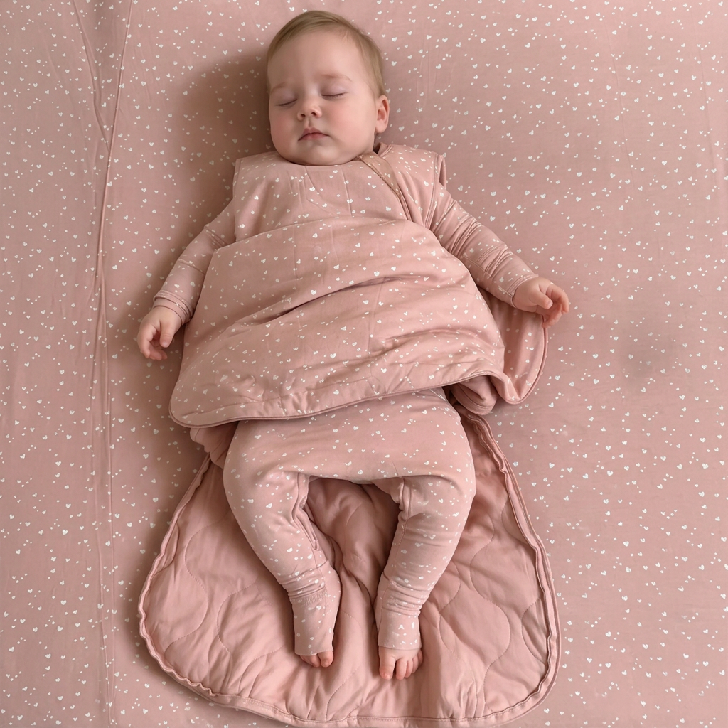 Hearts 1.0 Tog Sleep Bag - Gunamuna