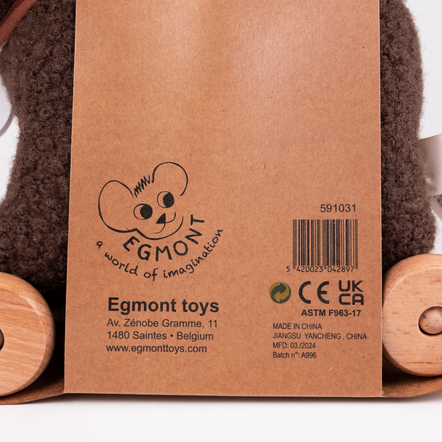 Pull Along Raoul - Egmont Toys