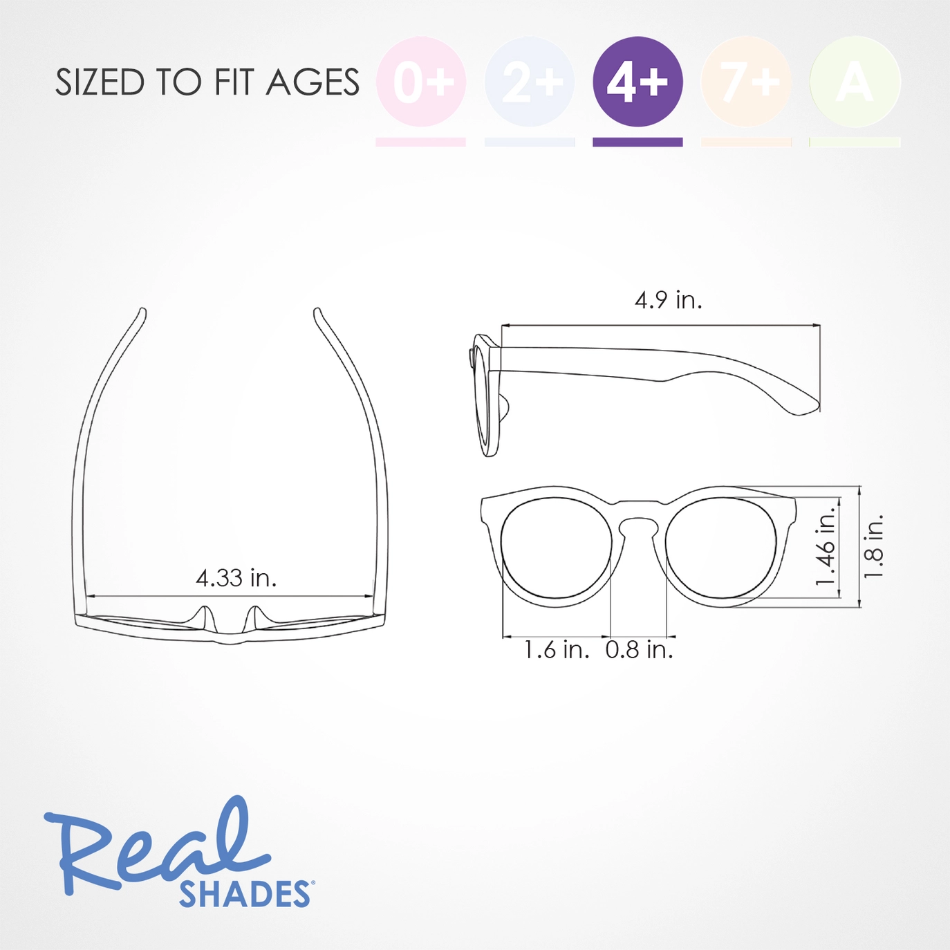 Pancake Batter Chill Sunglasses - Real Shades