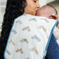 Ryder Burp Cloths (3 pack) - Copper Pearl