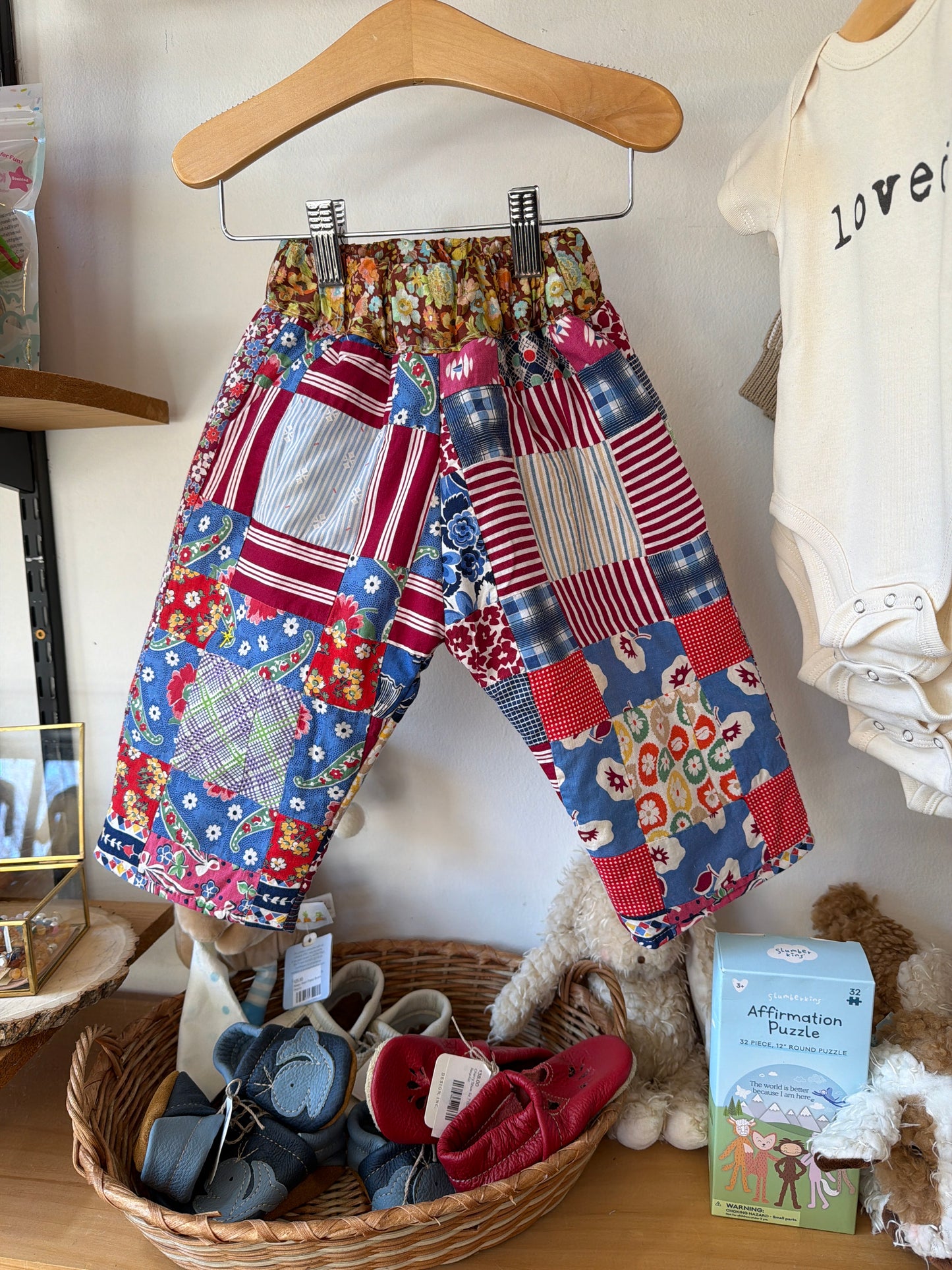 NellieSoo Quilted Pants 1-1.5Y