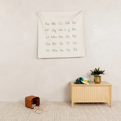 Mini Alphabet Tapestry / High Chair Mat - Gathre