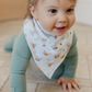 Wilder Bandana Bib Set (4 pack) - Copper Pearl