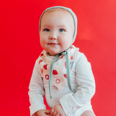 Clementine Bandana Bibs - Copper Pearl