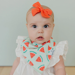 Clementine Bandana Bibs - Copper Pearl