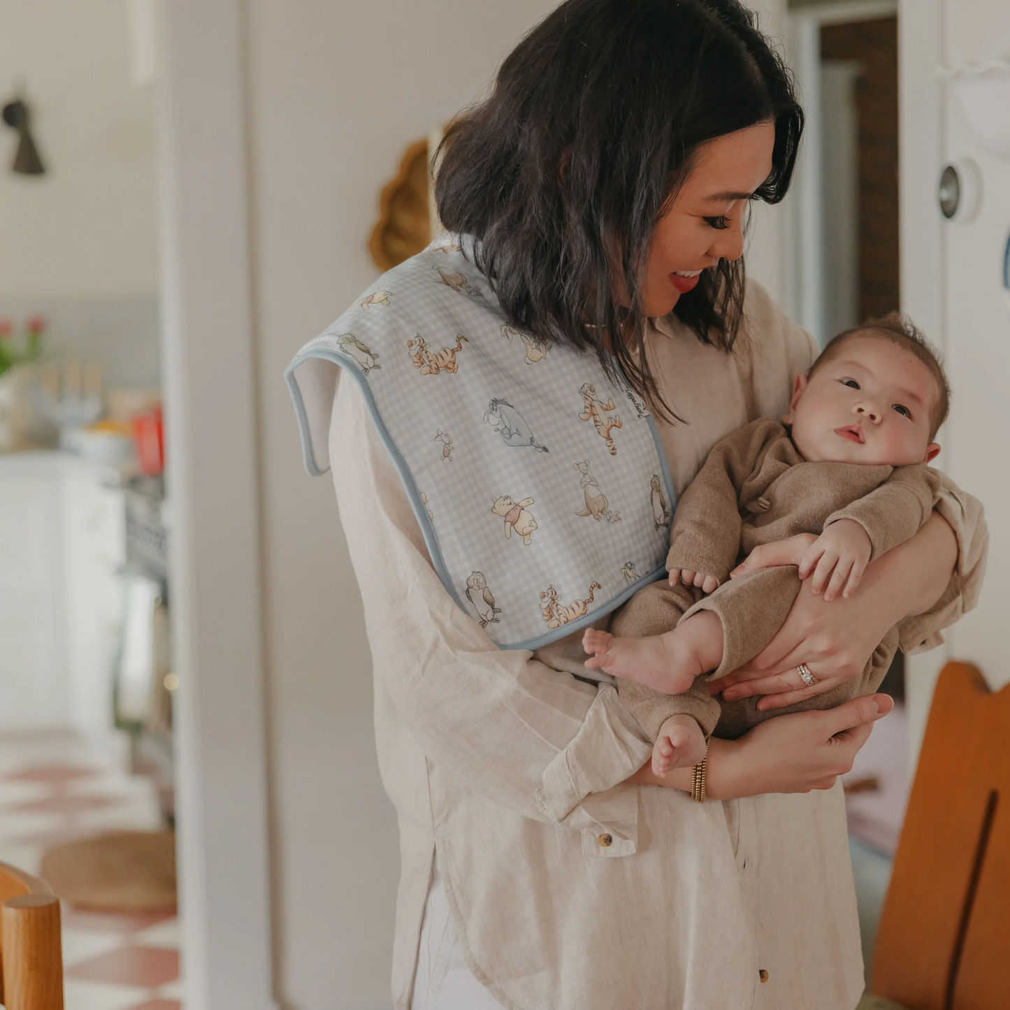 Hundred Acre Woods Burp Cloths (3 pack) - Copper Pearl