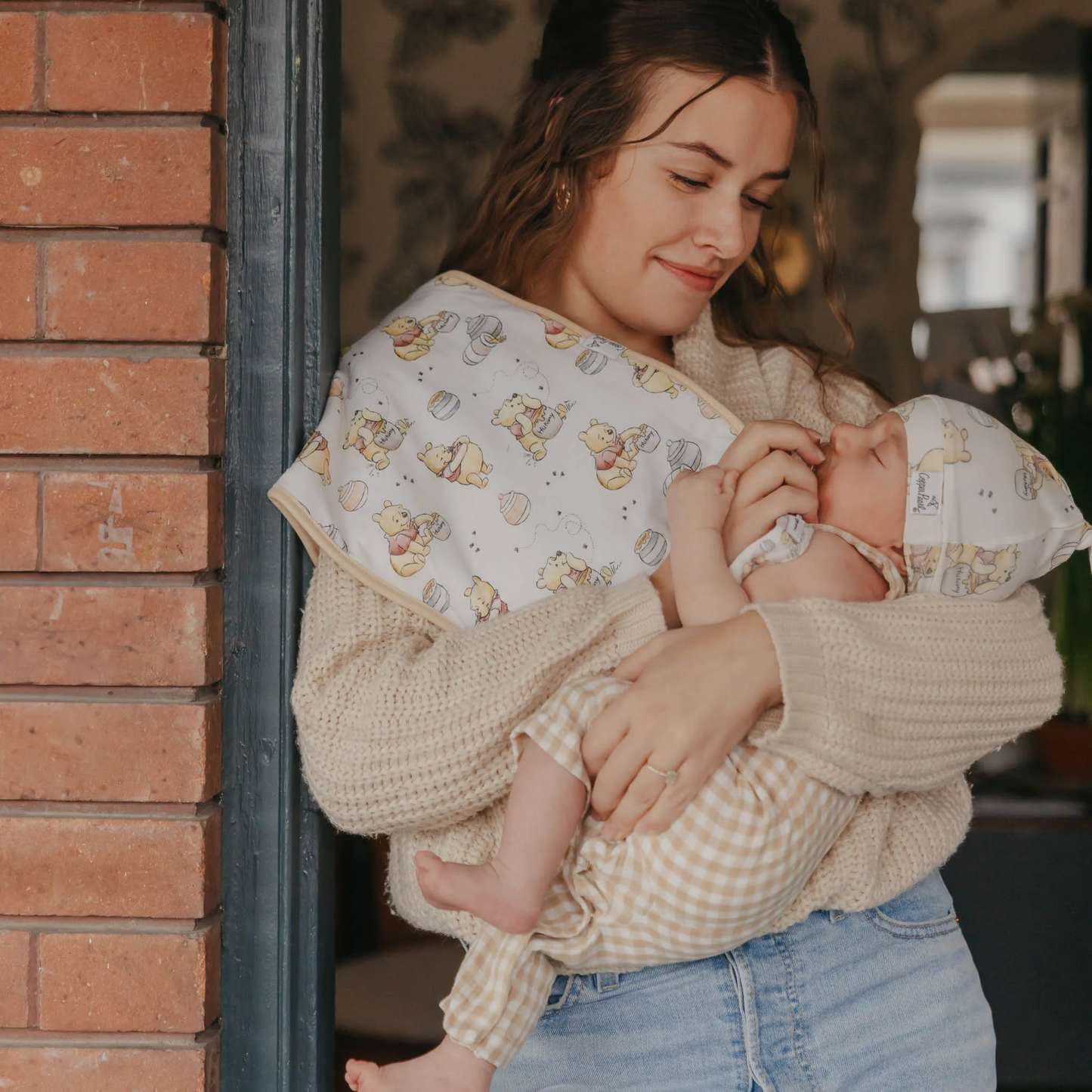 Hundred Acre Woods Burp Cloths (3 pack) - Copper Pearl