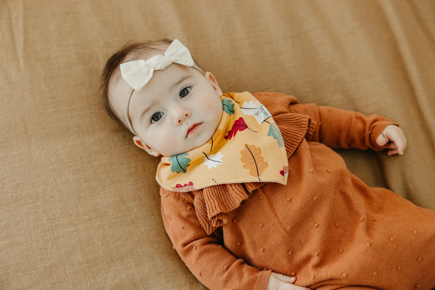 Karver Bandana Bib Set (4 pack) - Copper Pearl