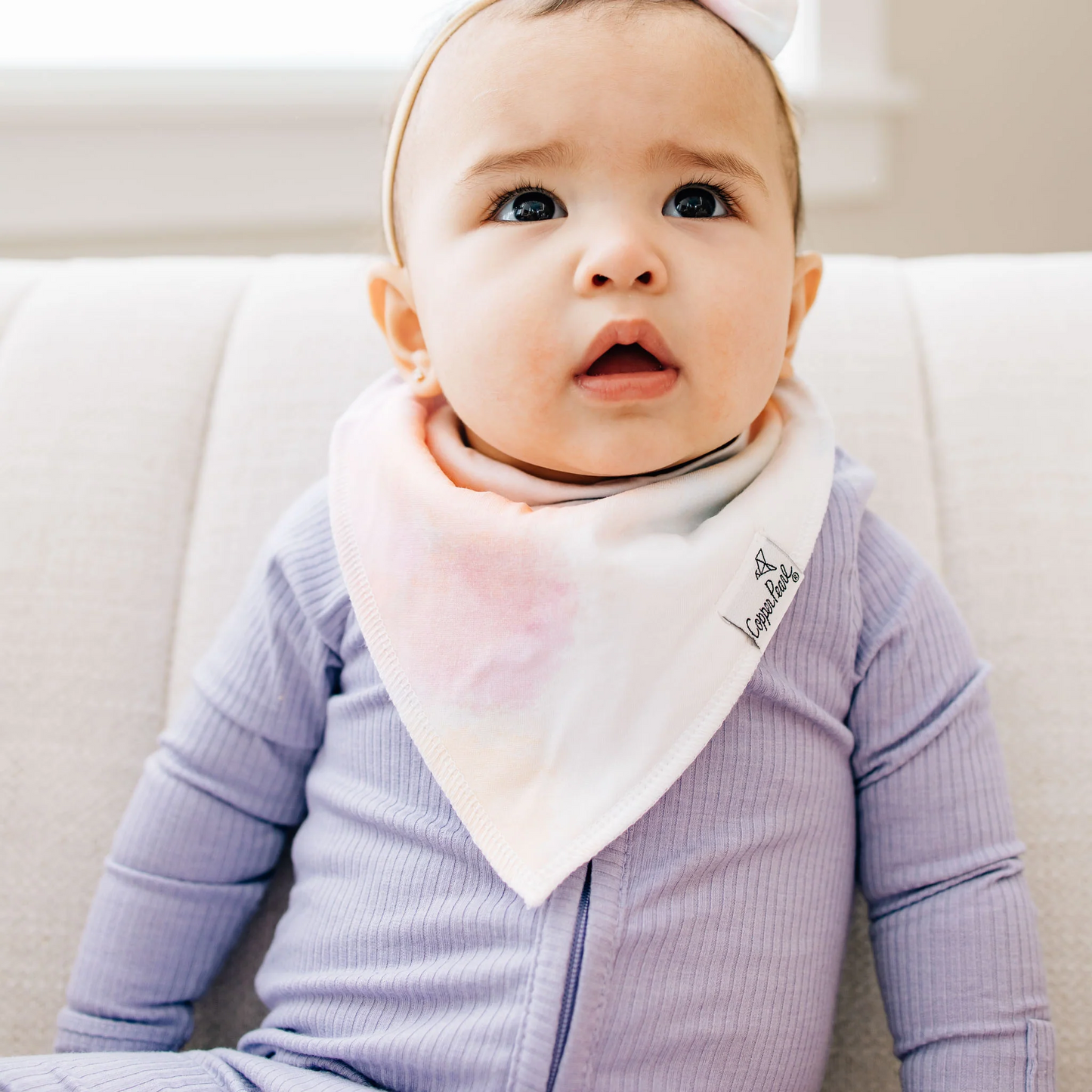 Flora Bandana Bib Set (4 pack) - Copper Pearl