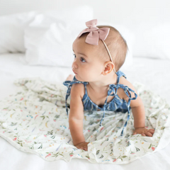Aspen Swaddle Blanket - Copper Pearl