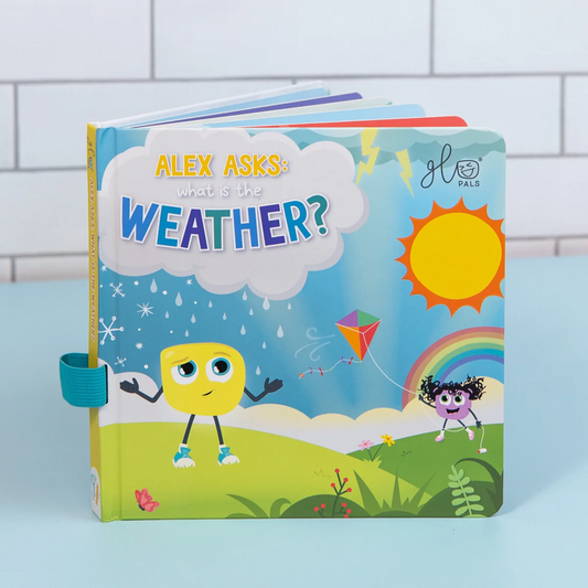 Alex Asks Whats The Weather Book - Glo Pals