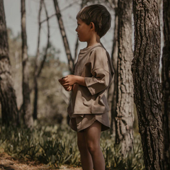 Mushroom Oversized Tee - The Simple Folk