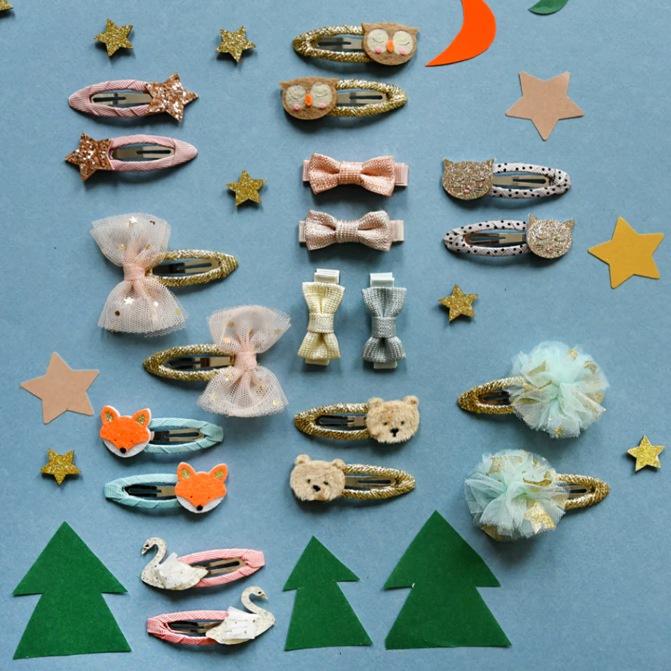 Teddy Bear Clips - Rockahula