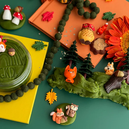 Forest Friends Kiddough Kit - Earth Grown Kids Dough