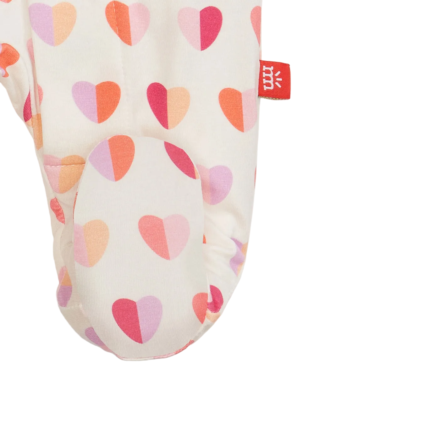 Pink Xoxo Magnetic Footie - Magnetic Me