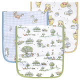 Hundred Acre Woods Burp Cloths (3 pack) - Copper Pearl