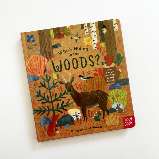 Who's Hiding In The Woods? Book - Katharine McEwen