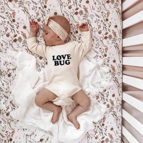 Love Bug Long Sleeve Bodysuit - Tenth & Pine