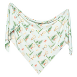 Forest Bamboo Swaddle Blanket - Copper Pearl