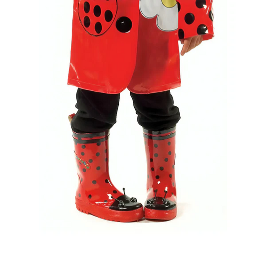 Ladybug Rain Boots - Kidorable