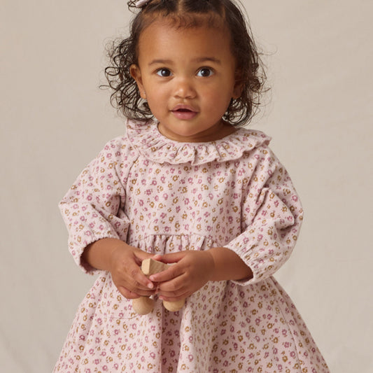 Wildflower Cord Simone Dress - Quincy Mae