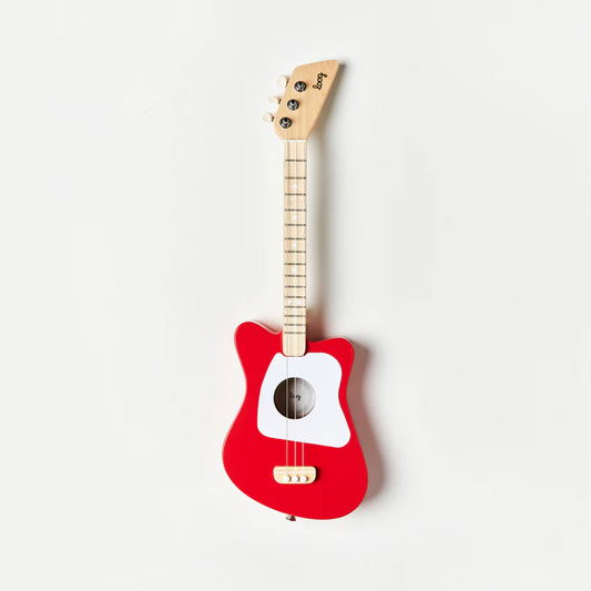Red Mini Acoustic Guitar - Loog