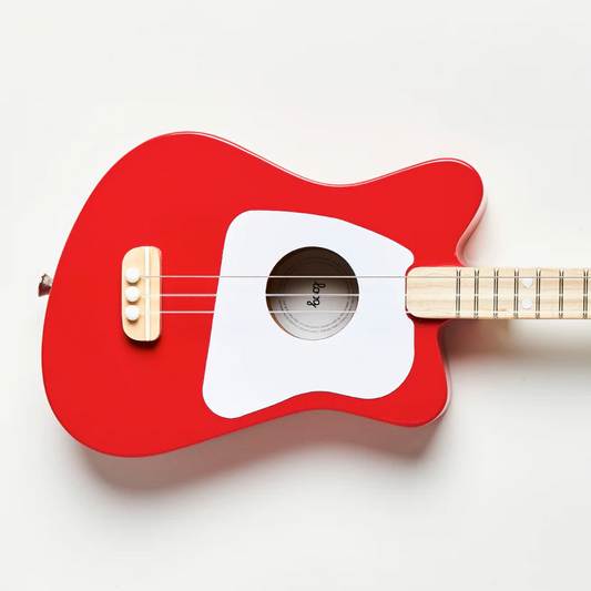 Red Mini Acoustic Guitar - Loog