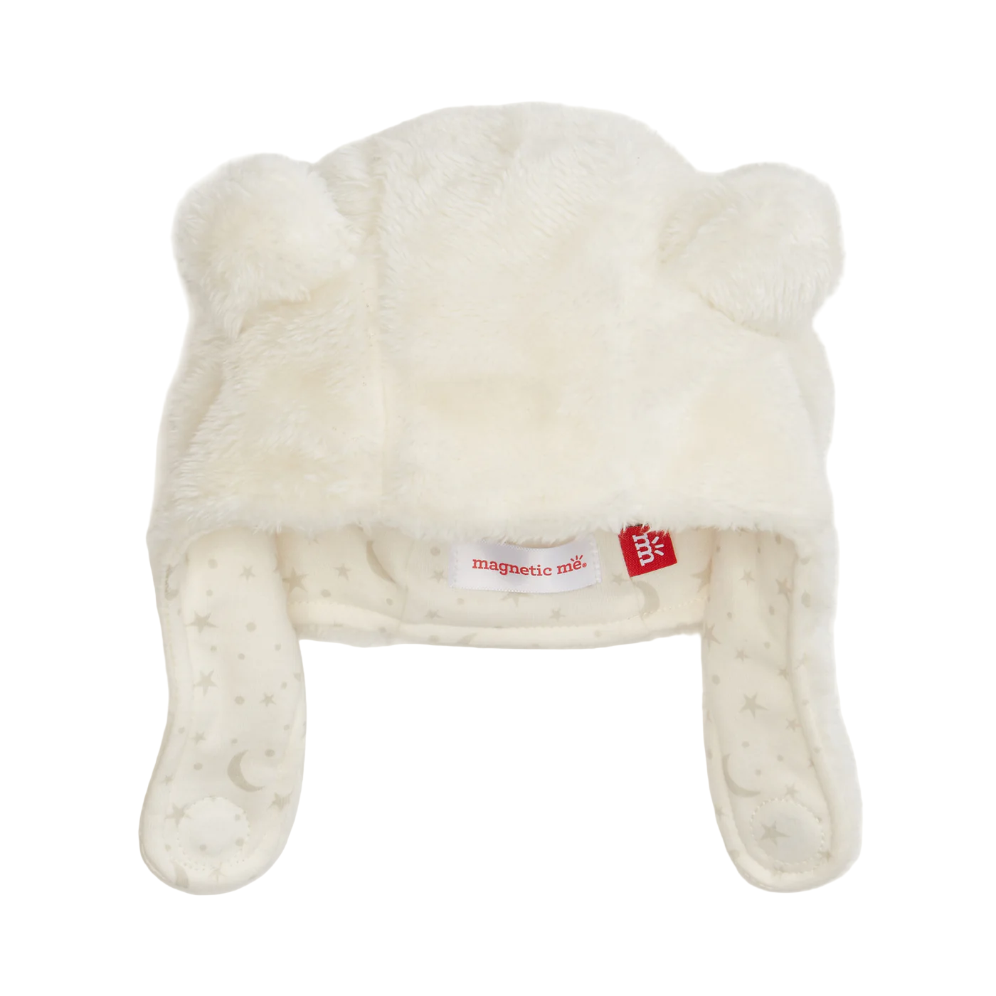 Stripe Egret Minky Magnetic Hat - Magnetic Me
