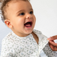 Eloise Organic Cotton Footie - Magnetic Me
