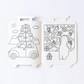 Jumbo Suitcase Coloring Book - Jaq Jaq Bird