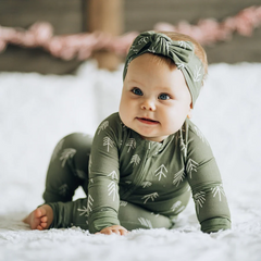 Trees Zip Romper - Millie + Roo