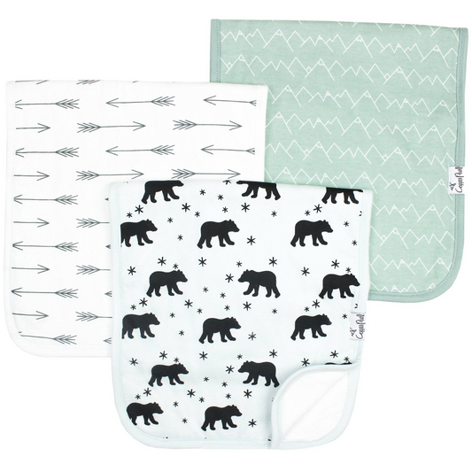 Archer Burp Cloths - Copper Pearl