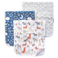Rufus Burp Cloths (3 pack) - Copper Pearl