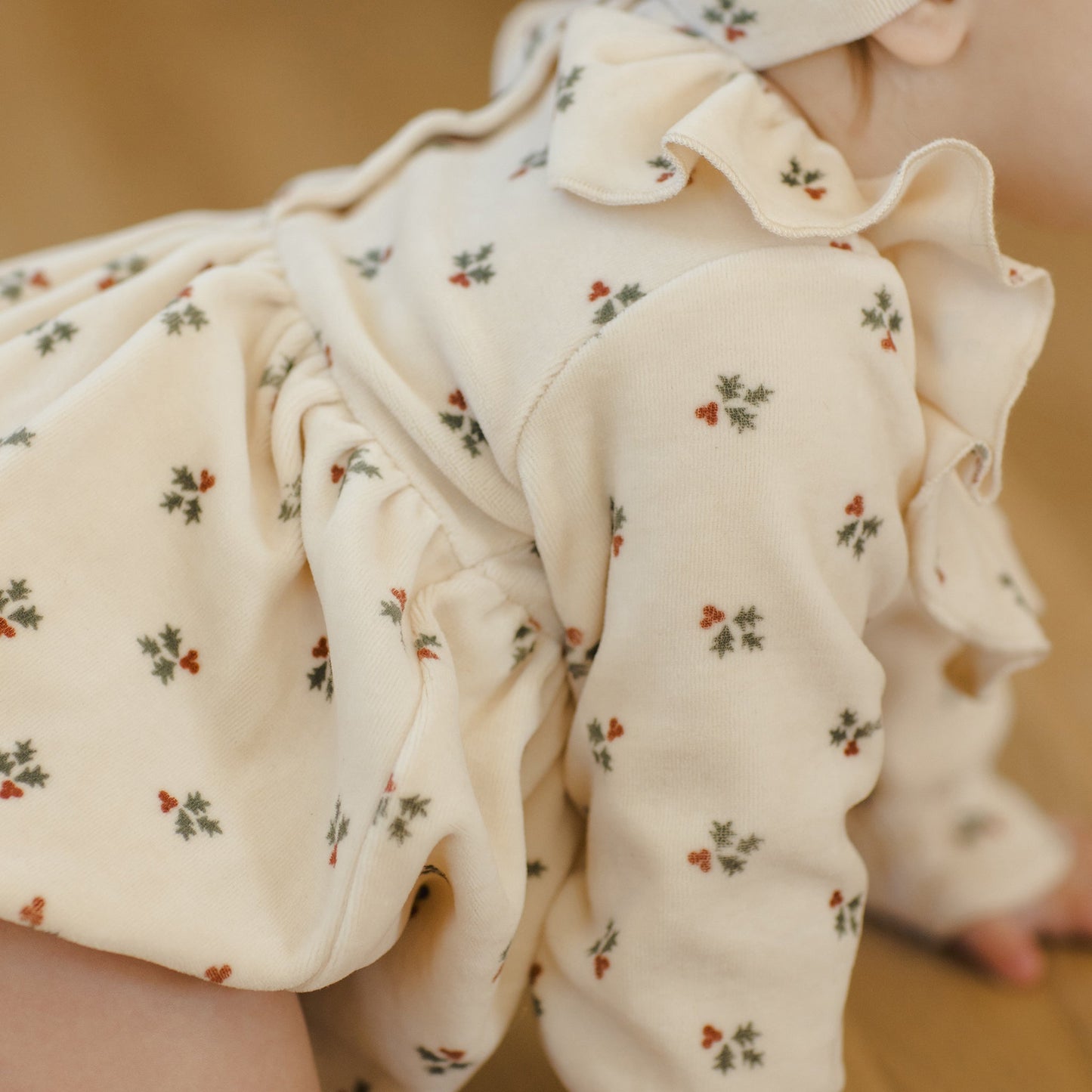 Holly Berry Wendy Romper - Quincy Mae