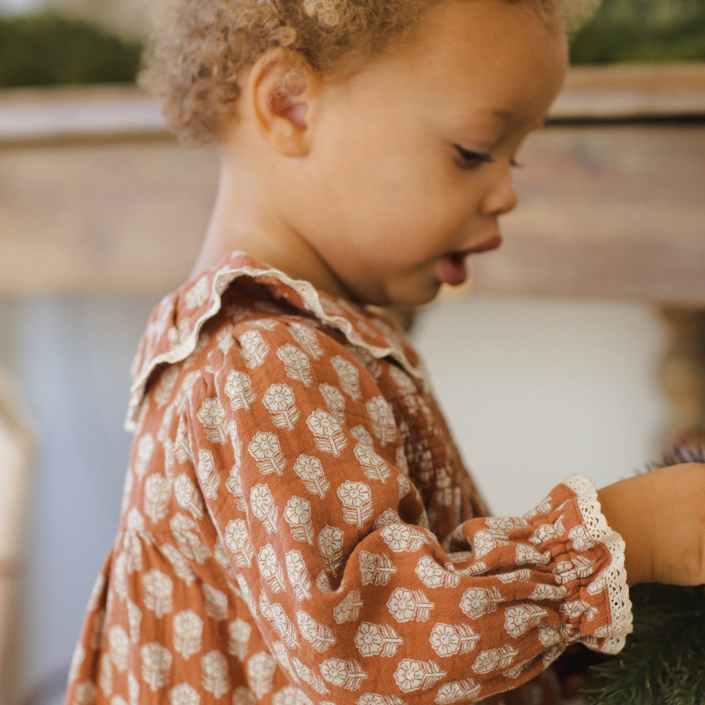 Holiday Fleur Callie Dress - Quincy Mae