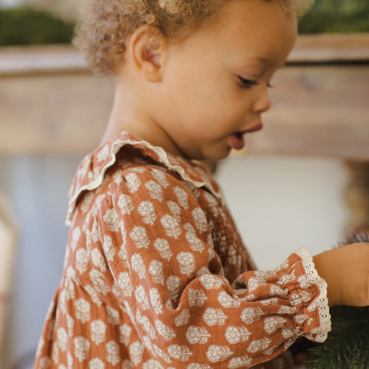 Holiday Fleur Callie Dress - Quincy Mae