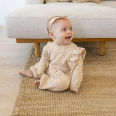 Shell Mira Knit Romper - Quincy Mae