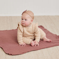 Shell Mira Knit Romper - Quincy Mae