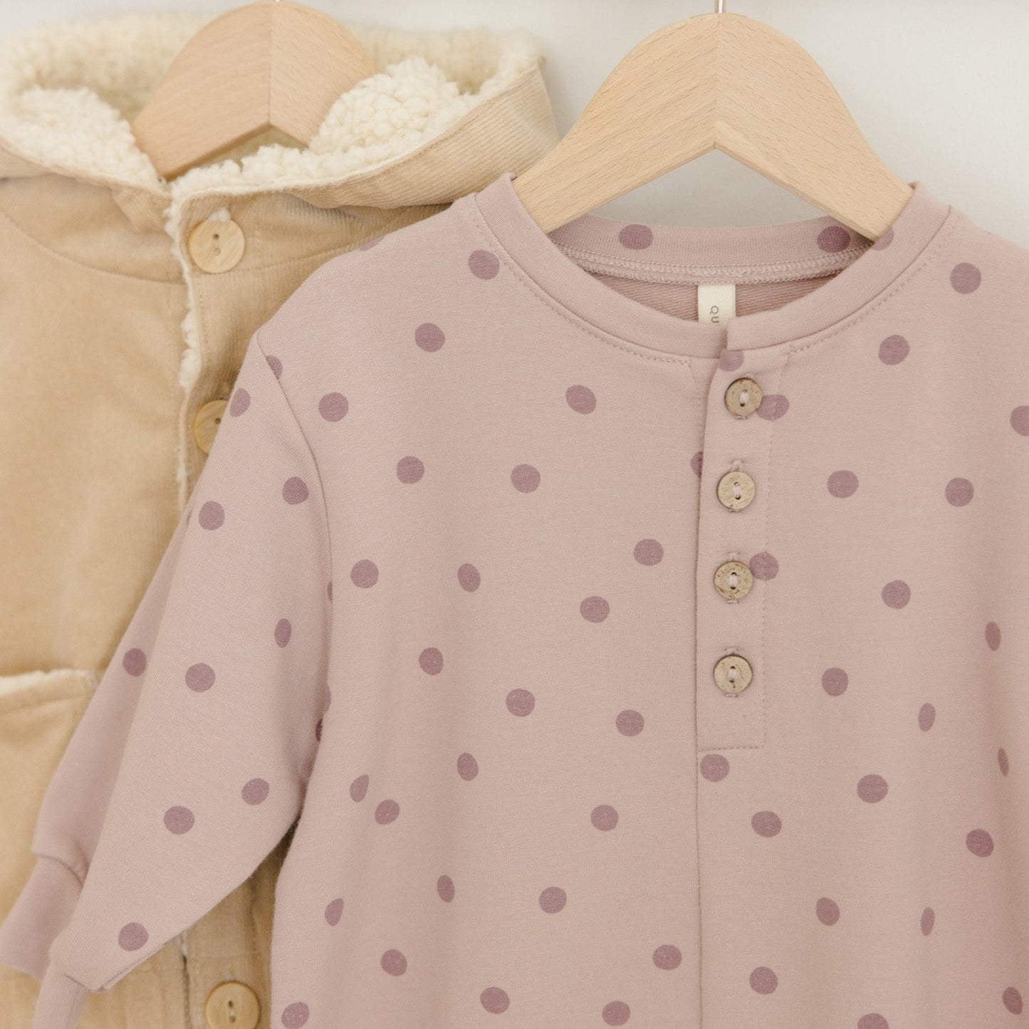 Latte Hooded Corduroy Jacket - Quincy Mae