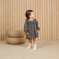 Indigo Long Sleeve Isla Dress - Quincy Mae